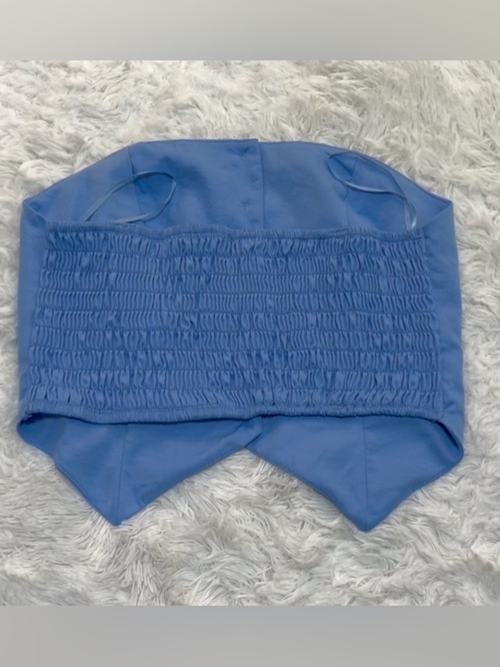 Women’s Blue Wide-Leg Pants & Vest Top XL - Picture 6 of 7